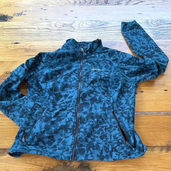 Eddie Bauer First Ascent Blue Tie-Dye Jacket - Large - Picture 1 of 12